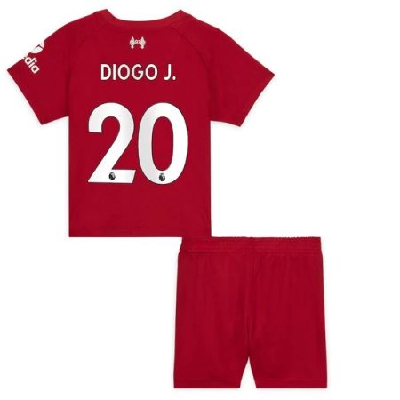 Camisola Liverpool Diogo J. 20 Criança Equipamento Principal 2022-23
